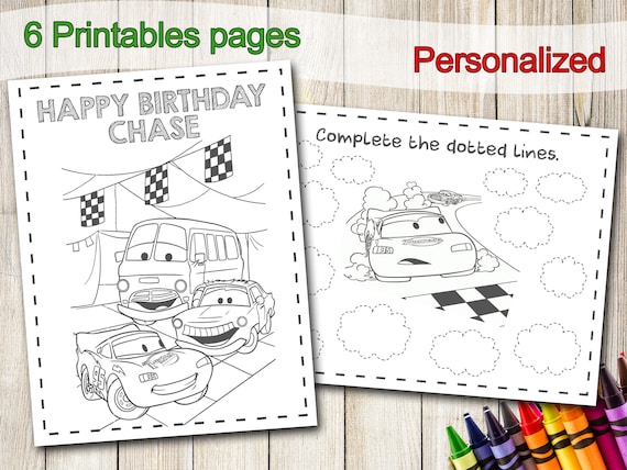 Cars coloring pages cars birthday cars party cars disney cars cars party favor cars party cars coloring book cars activities