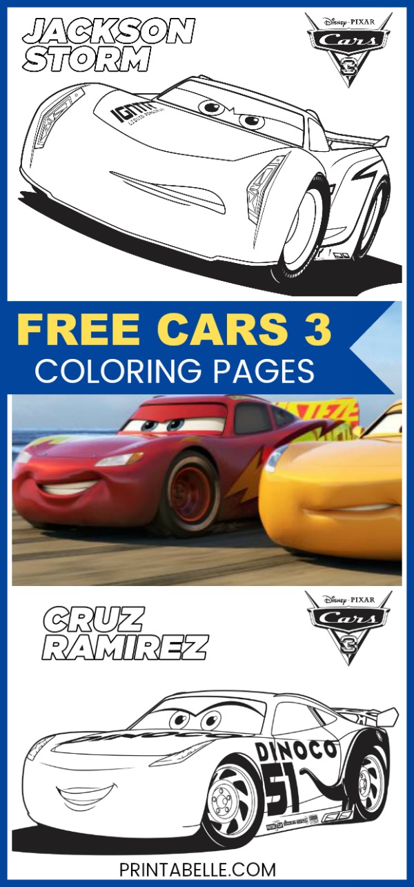 Cars coloring sheets