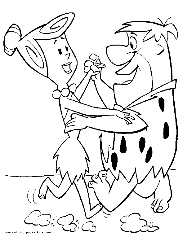 Flintstones color page rtoon characters coloring pages color plate coloring sheetprintable colâ rtoon coloring pages coloring pages disney coloring pages