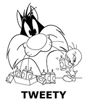 Coloring pages cartoons characters