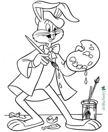 Cartoon coloring pages