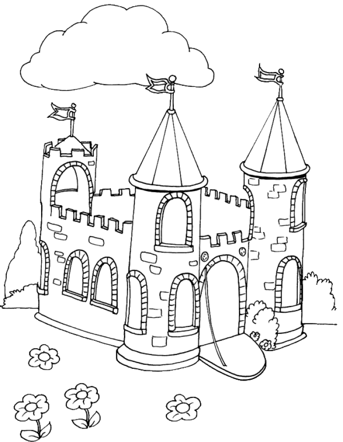 Castle coloring pages coloringpages castle coloring page lego coloring pages princess coloring pages