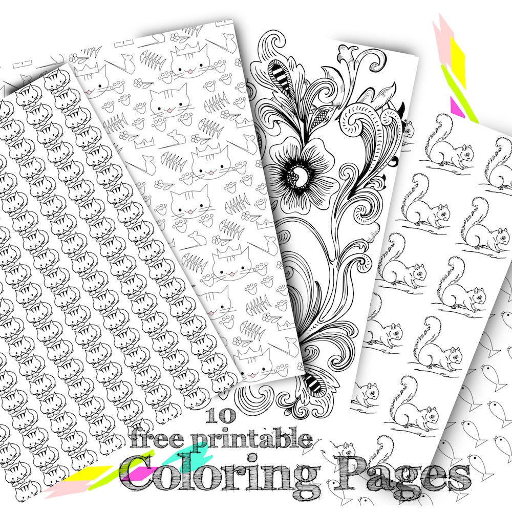 Free printable coloring pages