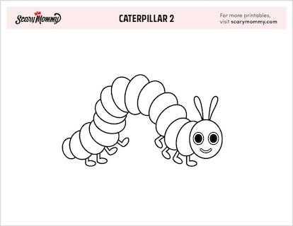 Caterpillar coloring pages that are crawling with fun