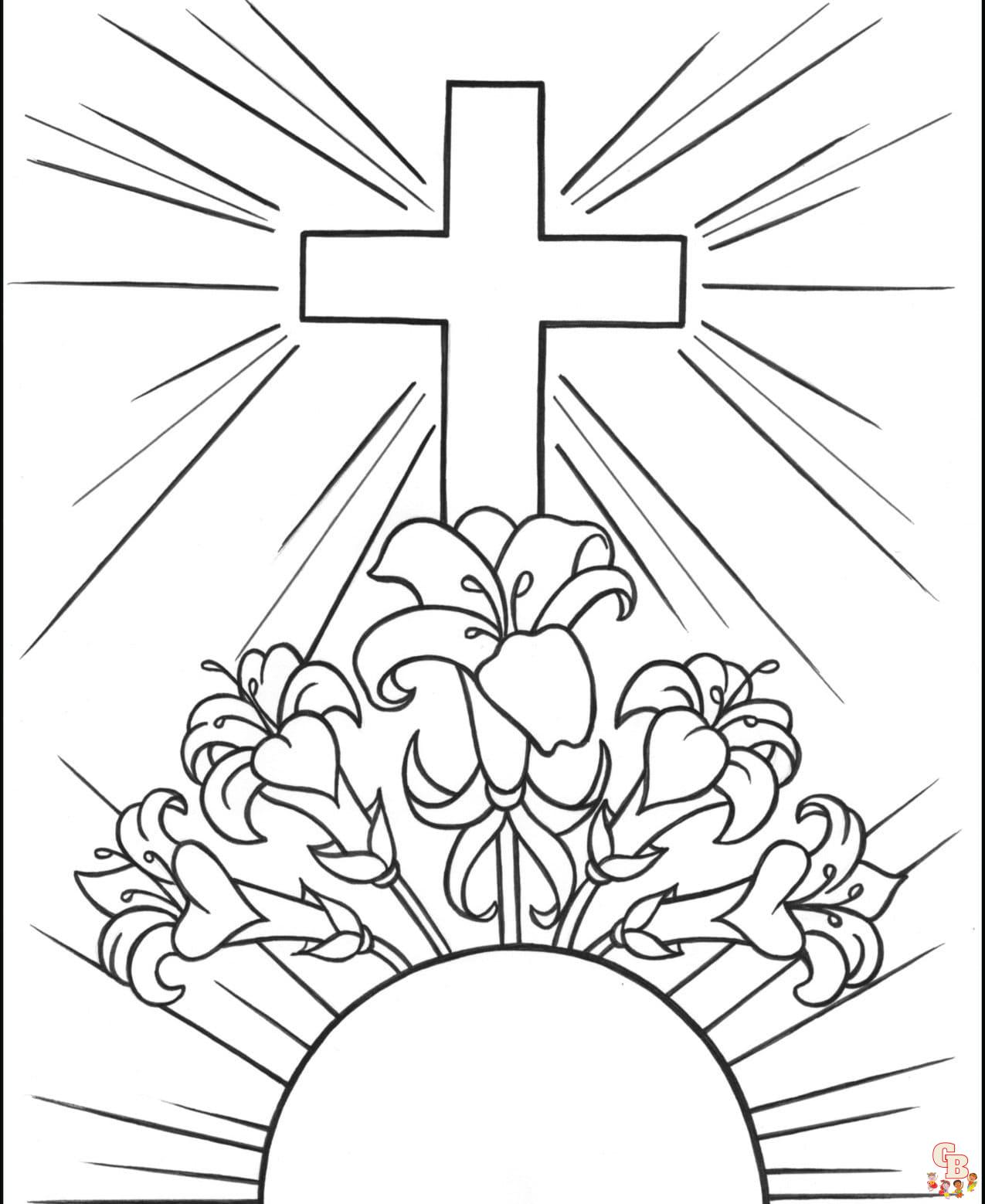 Printable catholic coloring pages free for kids and adults