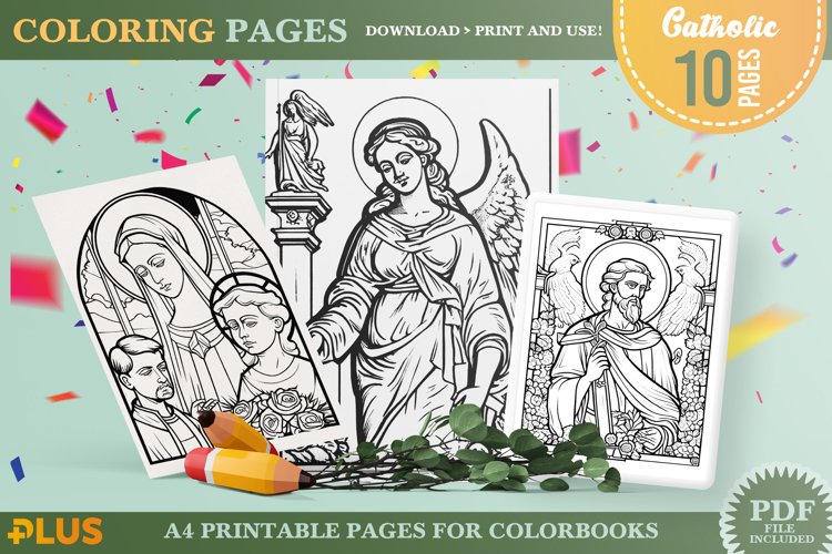 Catholic coloring pages