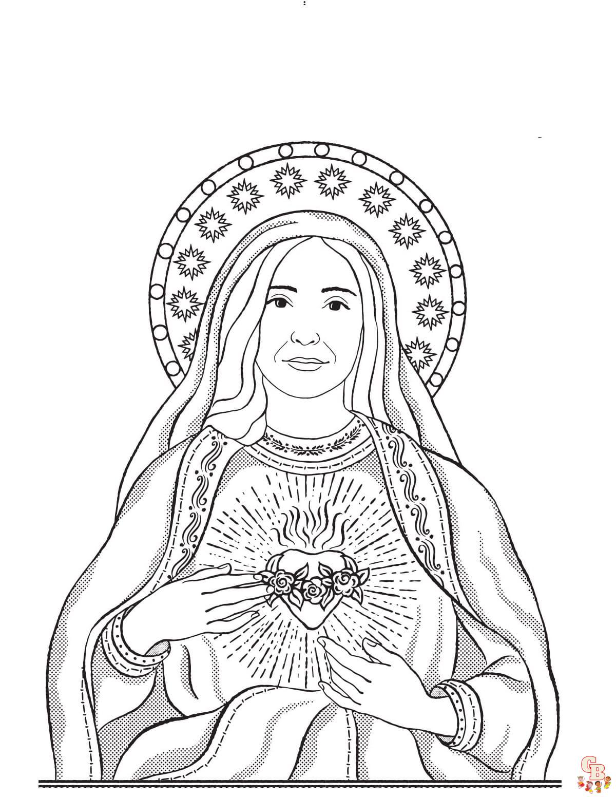 Printable catholic coloring pages free for kids and adults