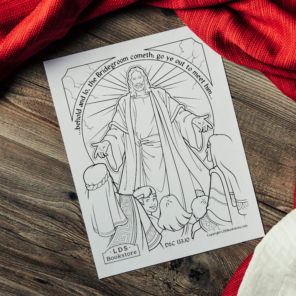 The bridegroom eth coloring page