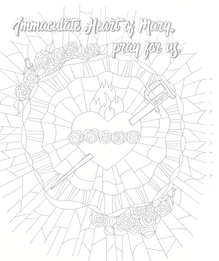 Catholic coloring pages