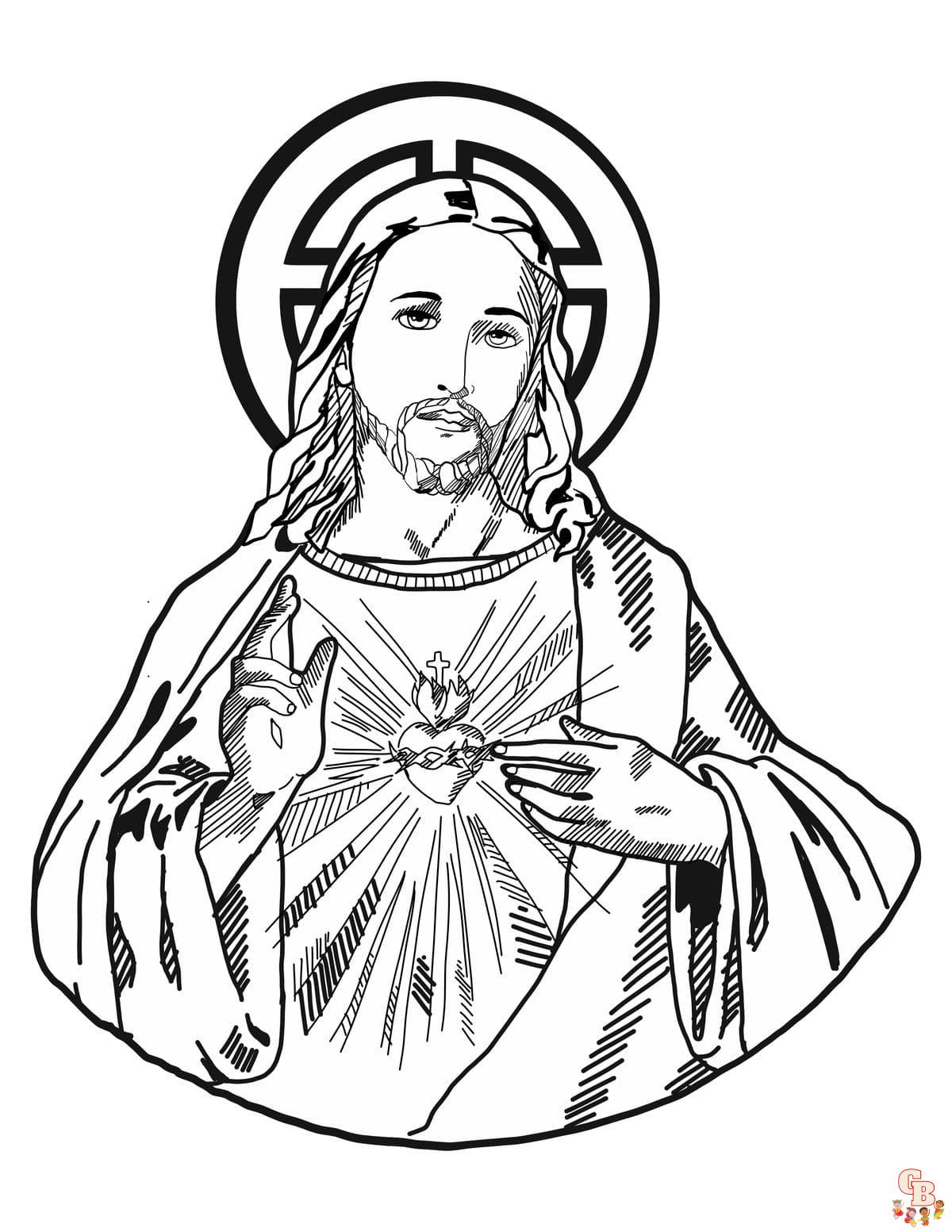 Printable catholic coloring pages free for kids and adults