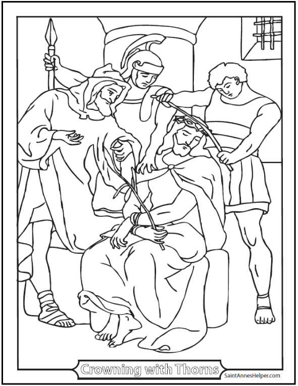 Catholic printable coloring pages