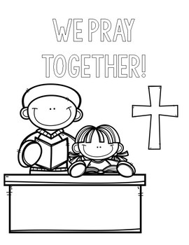 Catholic schools week coloring pages by countless smart cookies tpt