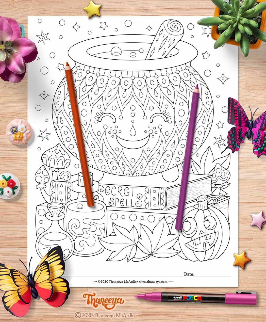 Halloween coloring pages