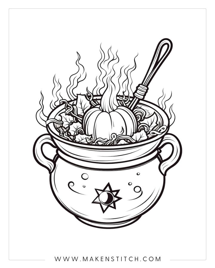 Free halloween coloring pages