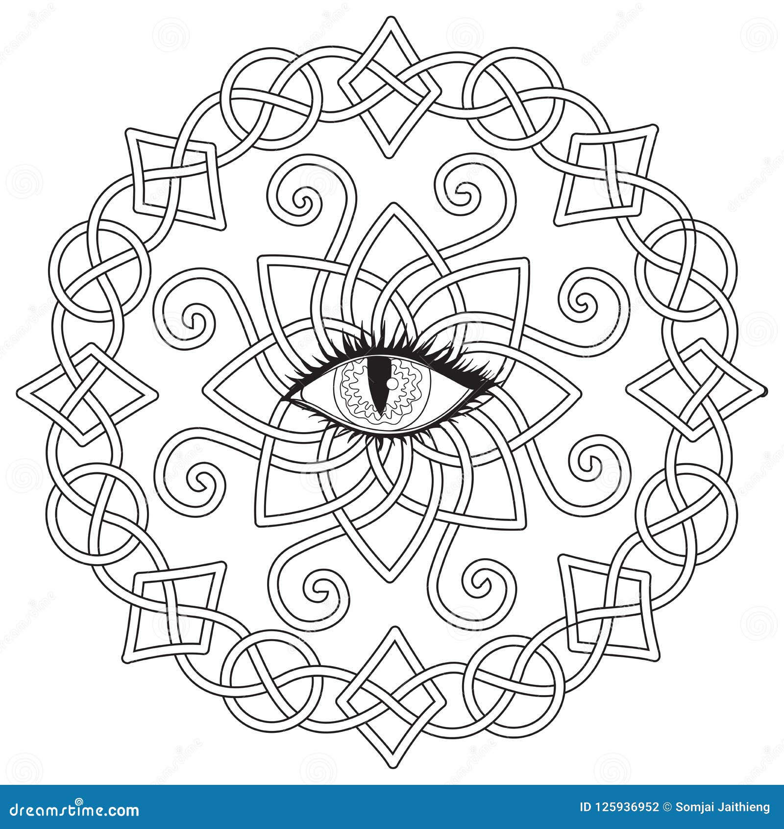 Celtic coloring stock illustrations â celtic coloring stock illustrations vectors clipart