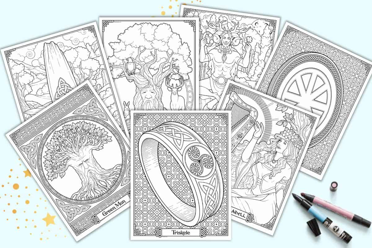 Free printable adult coloring pages