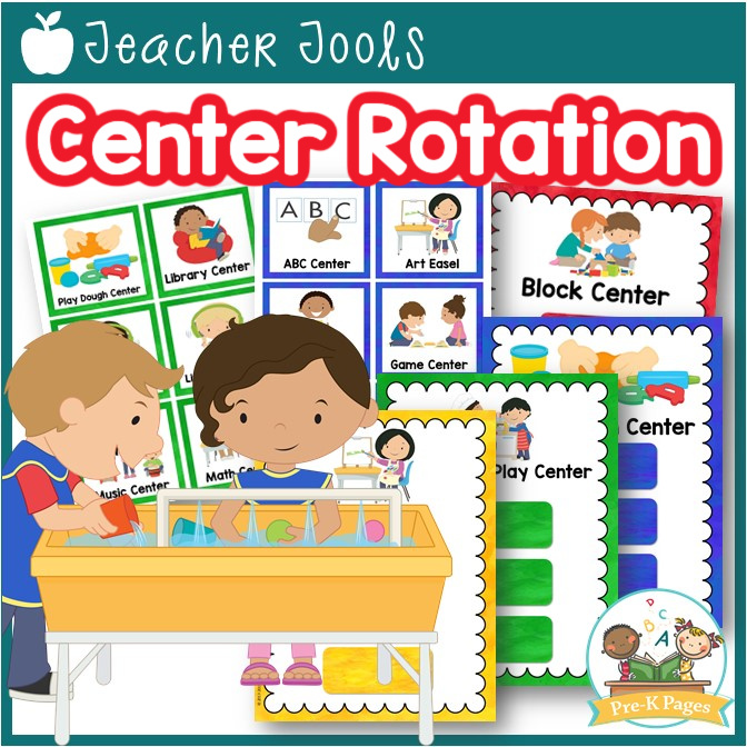 Center rotation signs and cards