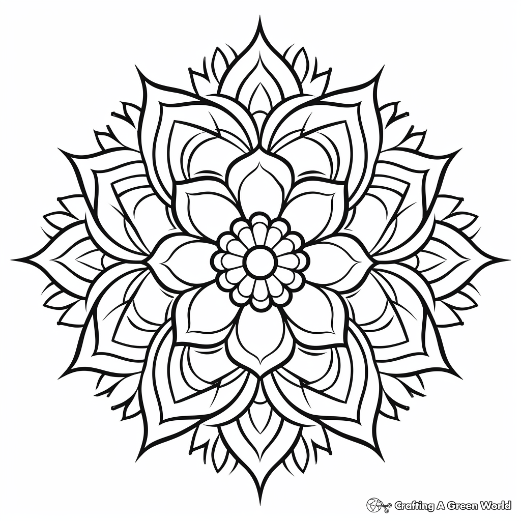 Chakra coloring pages