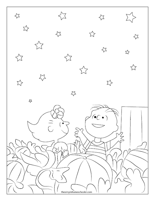 The best charlie brown halloween printable coloring pages