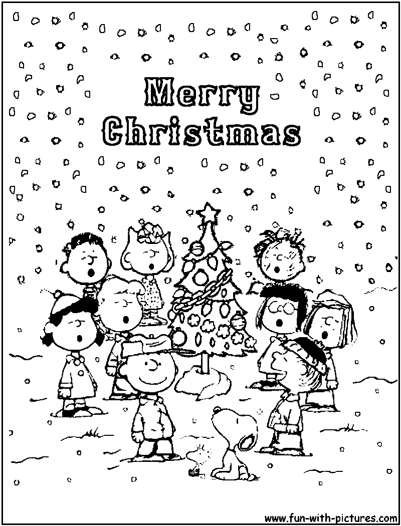 Peanuts coloring pages