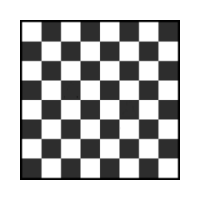 Printable checkerboard