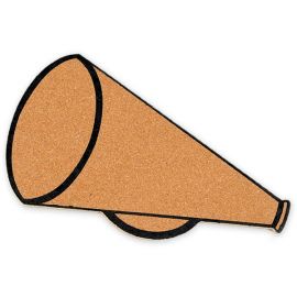 Cheerleading gifts cheer room decorations megaphone corkboard