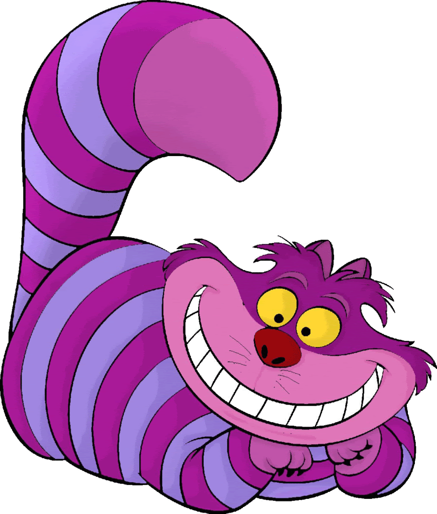 Cheshire cat smile printable