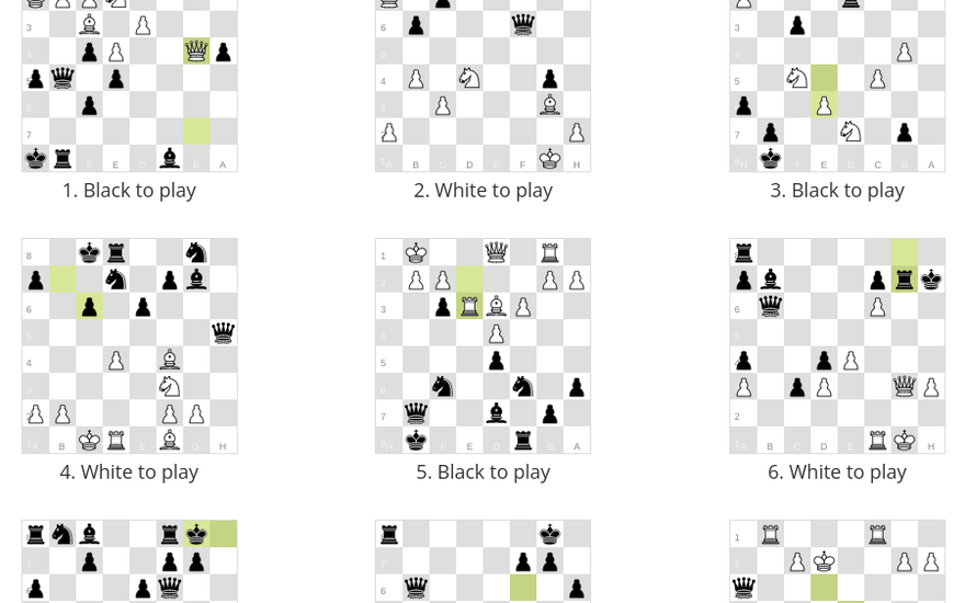 Sharathdts blog â chess puzzles that are printable pdf â