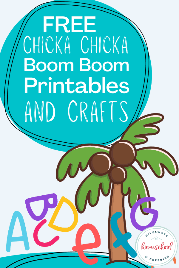 Free chicka chicka boom boom printables and crafts