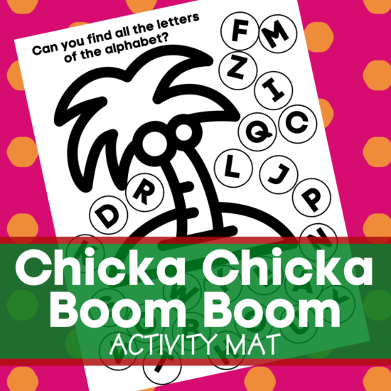 Chicka chicka boom boom printables â yogalore and more activities withfor kids