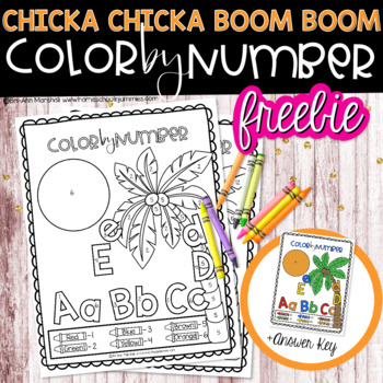 Freebie chicka chicka boom boom