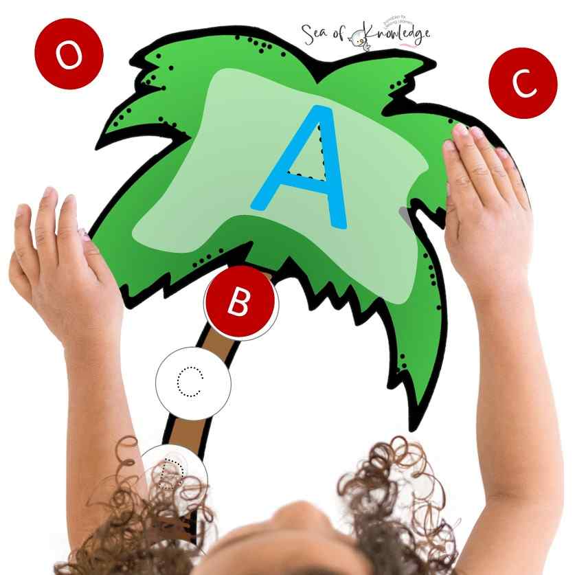 Chicka chicka boom boom tree activity abc order printable game