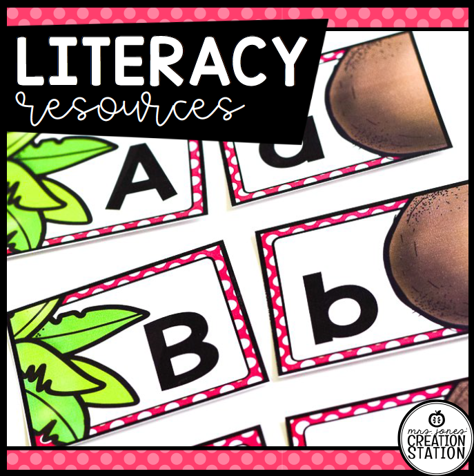 Chicka chicka boom boom activities math and literacy centers prek and kinder