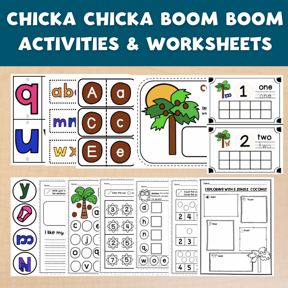 Chicka chicka boom boom activities