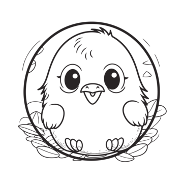 Cute cartoon chicken coloring pages outline sketch drawing vector chicken drawing car drawing cartoon drawing png and vector with transparent background for free download