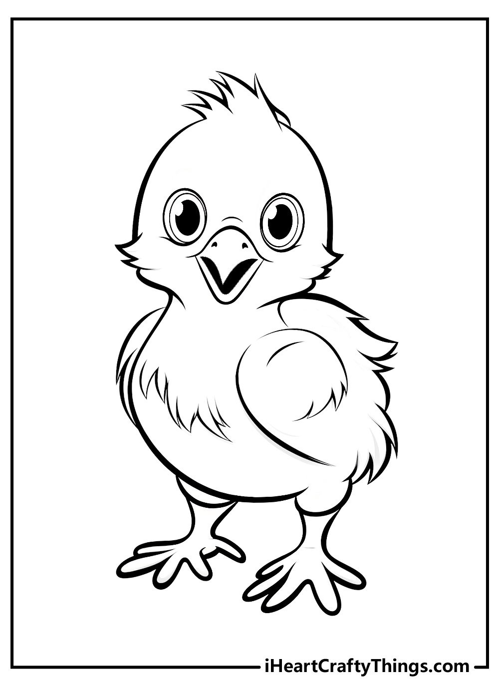 Chicken coloring pages free printables