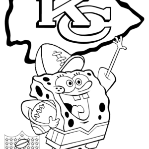 Kansas city chiefs coloring pages printable for free download