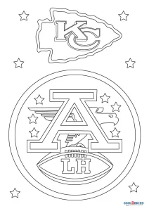 Free printable kansas city chiefs coloring pages for kids