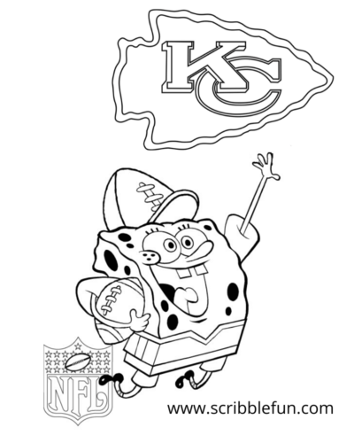 Free kansas city chiefs coloring pages printable