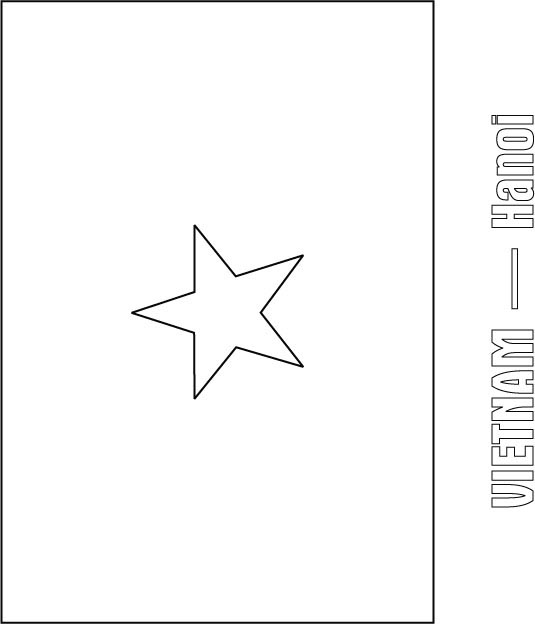 Vietnam flag coloring page download free vietnam flag coloring page for kids best coloring pages