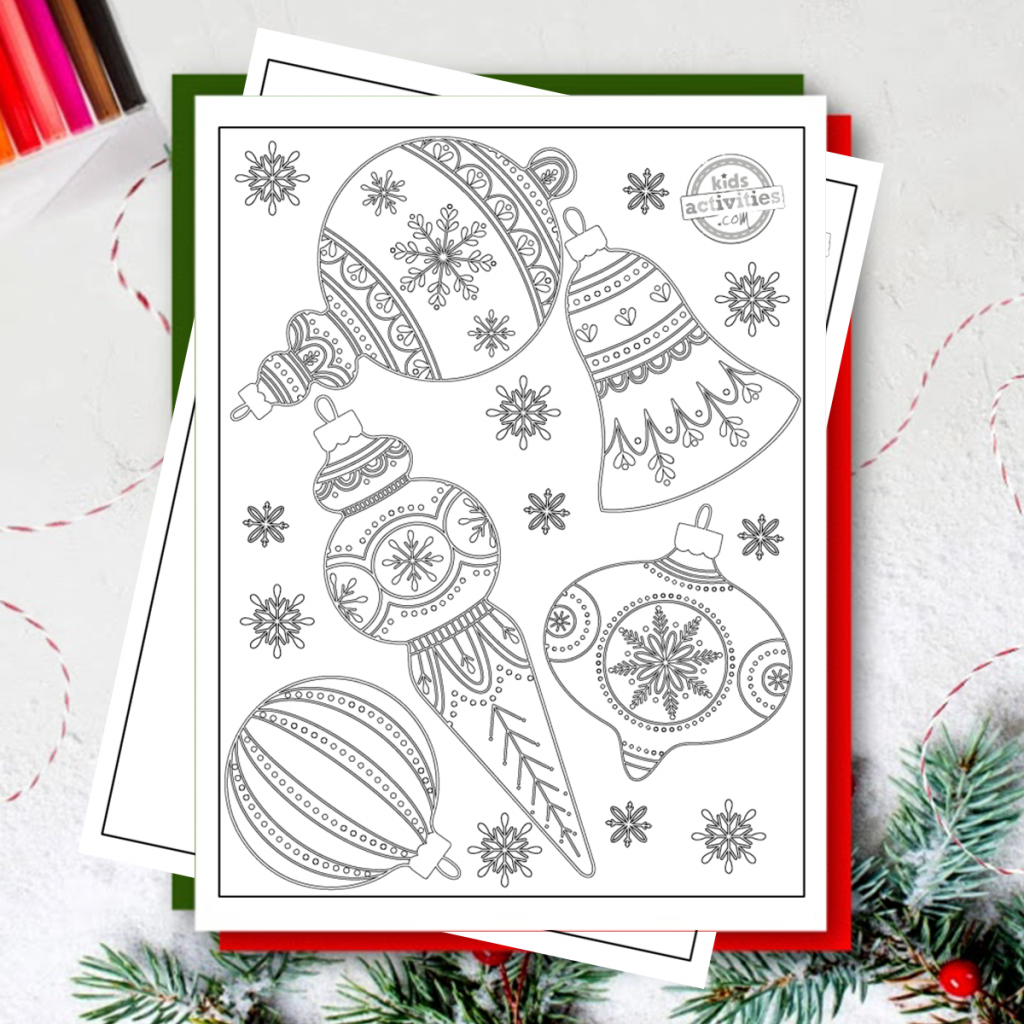 Enjoy these free christmas coloring pages for adults