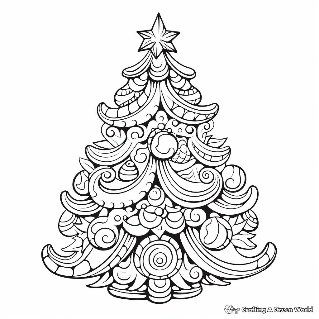 Christmas coloring pages for adults