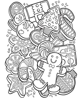 Christmas free coloring pages