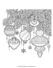 Christmas coloring pages â free printable pdf from