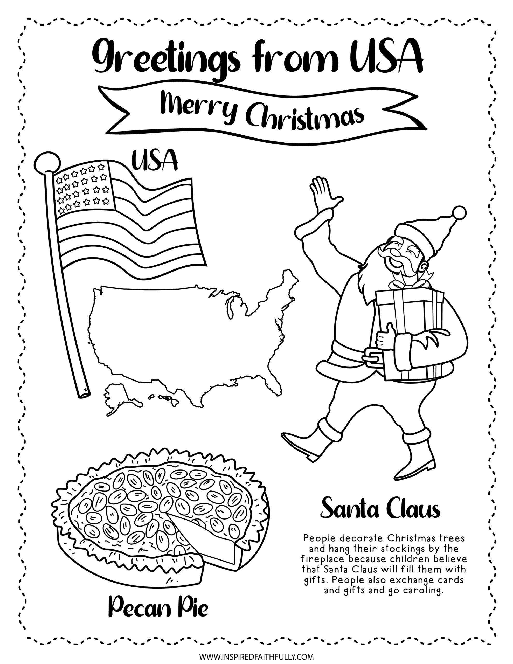 Free christmas around the world worksheets pages christmas worksheets christmas crafts around the world holidays around the world
