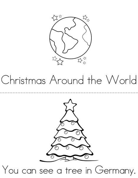 Christmas around the world mini book christmas kindergarten christmas teaching kindergarten christmas activities