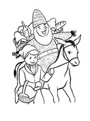 Christmas around the world coloring pages free printable pictures