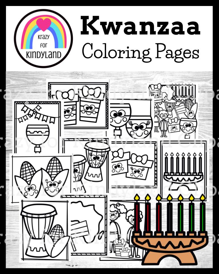 December coloring pages holidays around the world christmas kwanzaa hanukkah