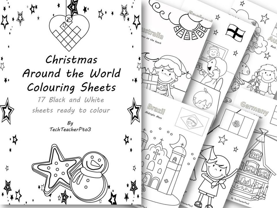 Christmas coloring pages i holidays around the world christmas coloring pages christmas teaching coloring pages