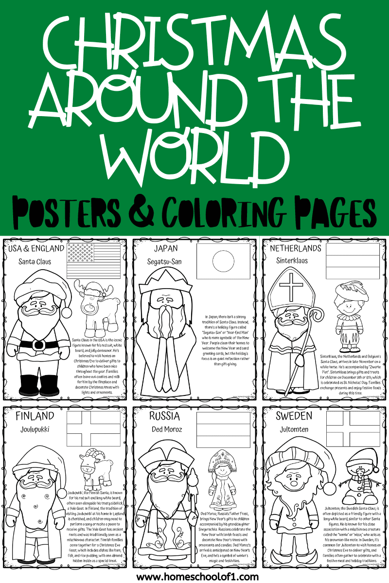 Free christmas around the world coloring pages holidays around the world christmas activities for kids christmas units